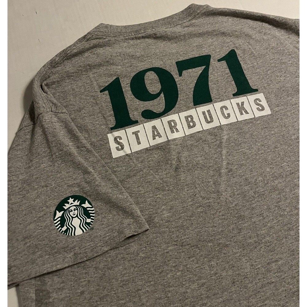 Starbucks Coffee 50 Years Anniversary 2021 Employee T-Shirt LARGE Barista Logo